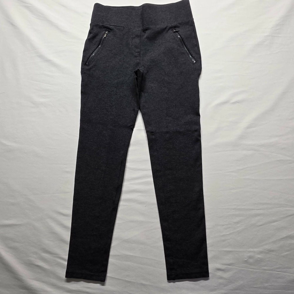 Ann Taylor Pants Black Factory High Rise Pull On Leggings Women Small Office